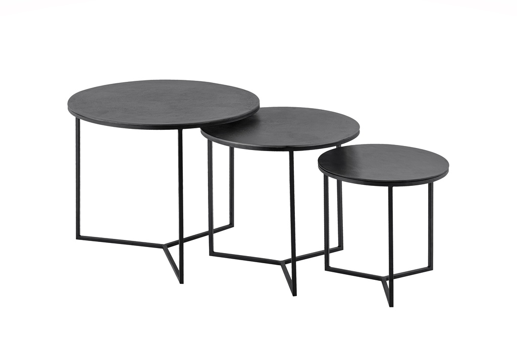 Table d'appoint Veysonnaz ronde (vendue à la pièce)