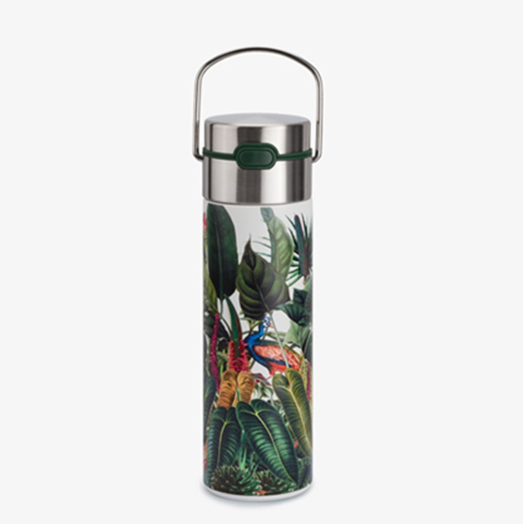 Mug de voyage Rainforest 50cl, av. 2 filtres à thé