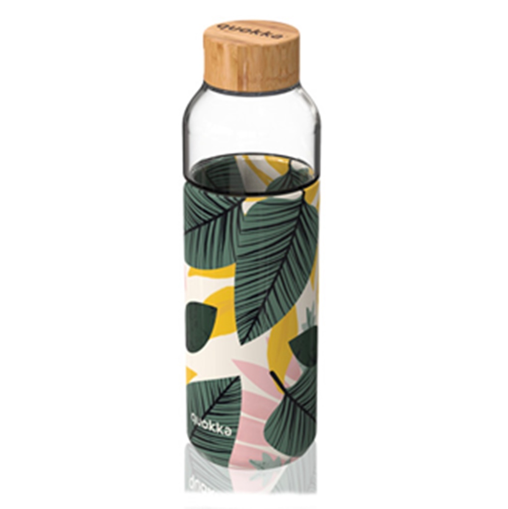 Bouteille nomade en verre Flow Automn Leaves