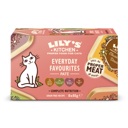 Lily's cat Smooth paté selection Multipack