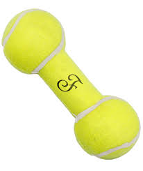 Jouet chien Haltère tennis S