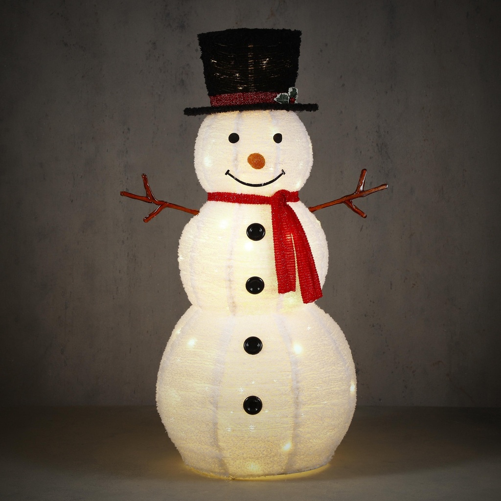 Bonhomme de neige Lumineux 100 LED Int./Ext.