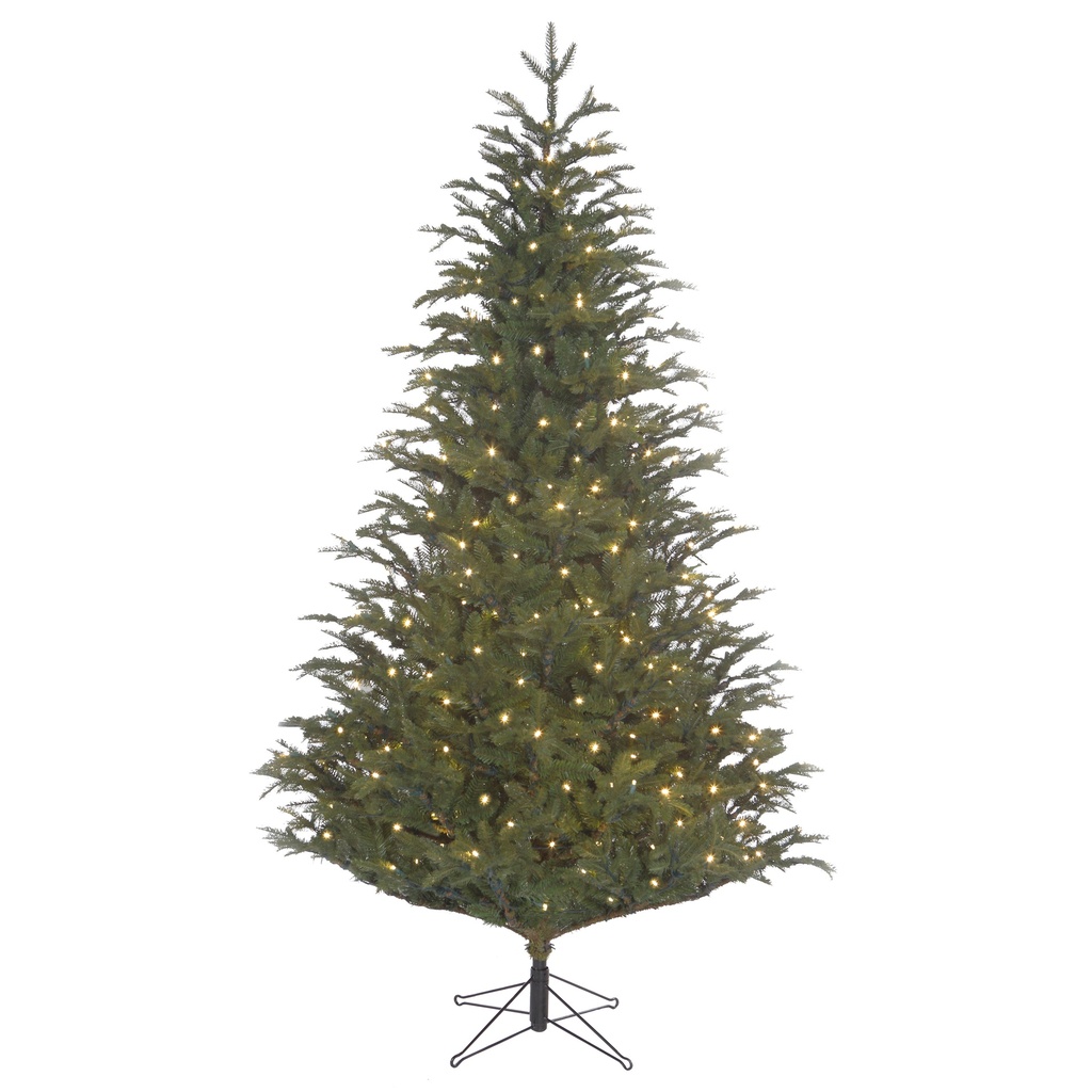 Sapin avec guirlande intégrée 648 LED intérieur