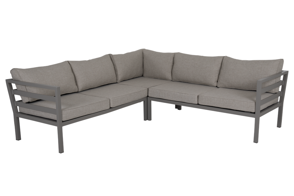 Set canapé Weldon (canapé d'angle. 2 tables basses)