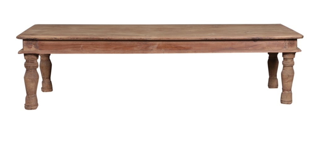Table basse en teck ancien
