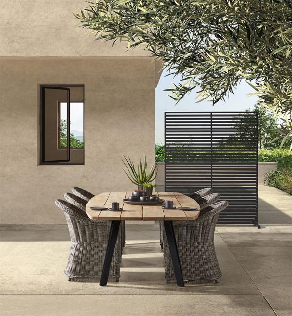 Table Qatar ovale