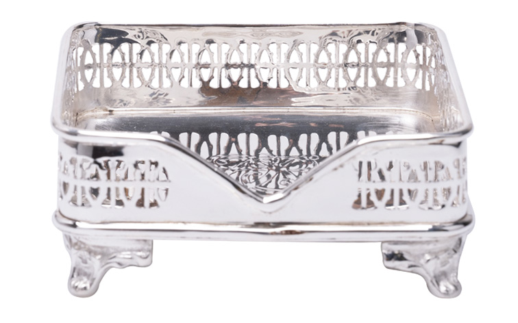 Porte-serviette Dinner argenté