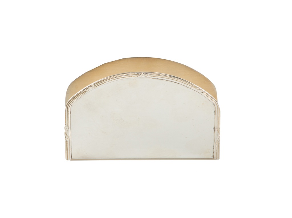 Porte-serviette argenté