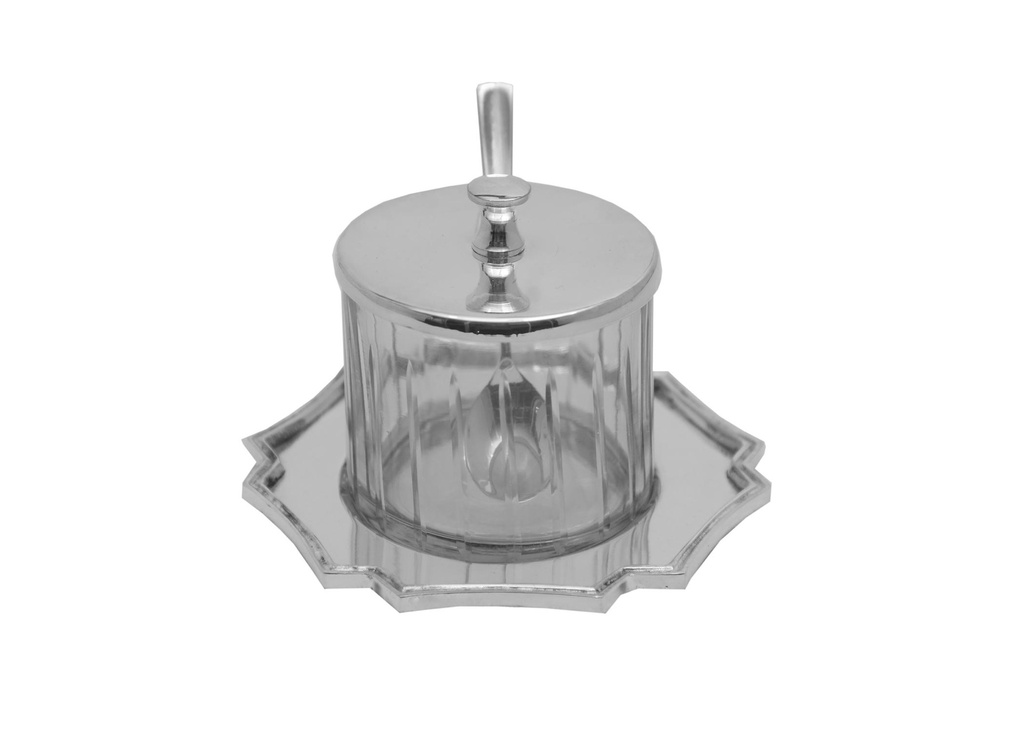 Confiturier argenté