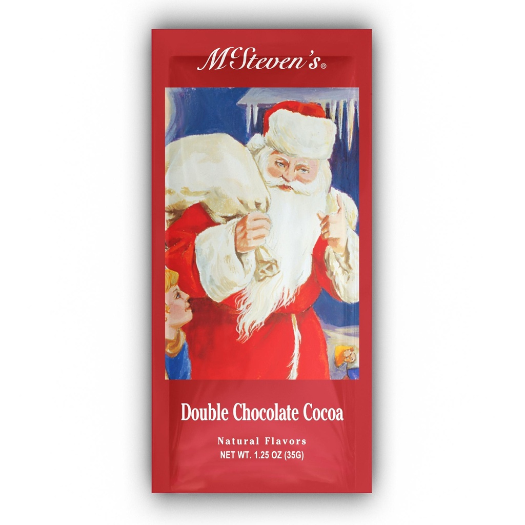Original Christmas Santa Double Chocolate Cocoa Packet 118115