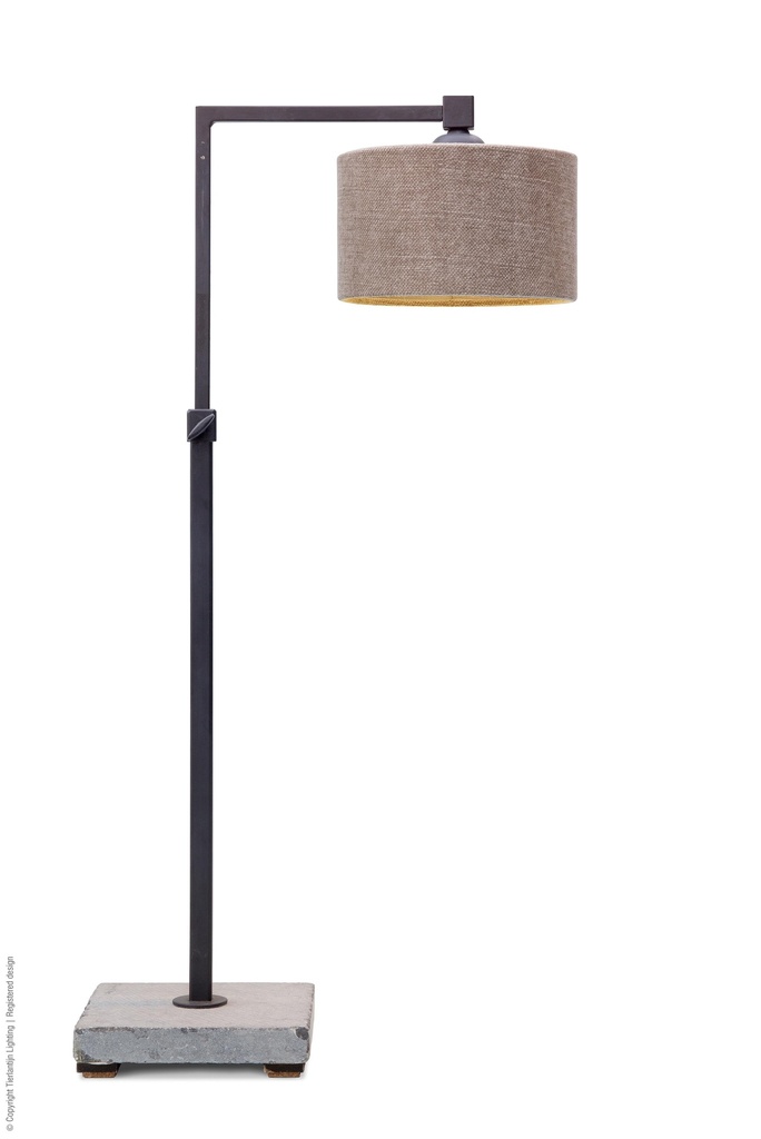 Lampe de bureau Pierre de taille avec abat-jour
