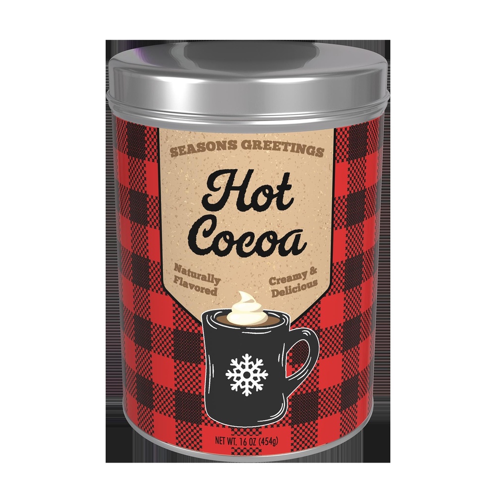 Season's Greetings Red Plaid Hot Cocoa 81538715