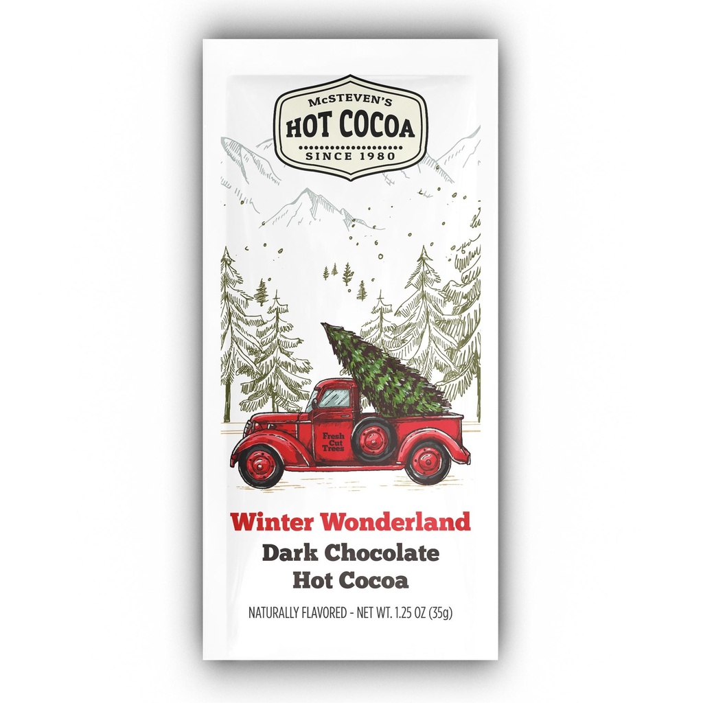 Winter Wonderland Red Truck Hot Cocoa 86587315