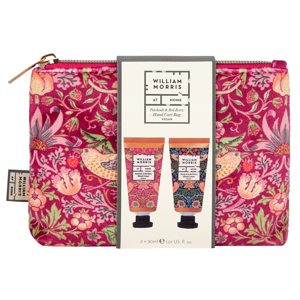 Trousse Soin pr les mains, 2 crèmes STRAWBERRY THIEF