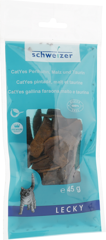 CatYes 45g, pintade, malt et taurine