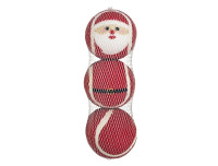 Jouet chien Tennis balls Santa 3 pcs