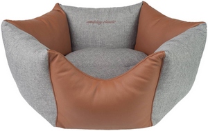 Corbeille ZipClean Classic M, Ø58 x 23cm, gris-brun