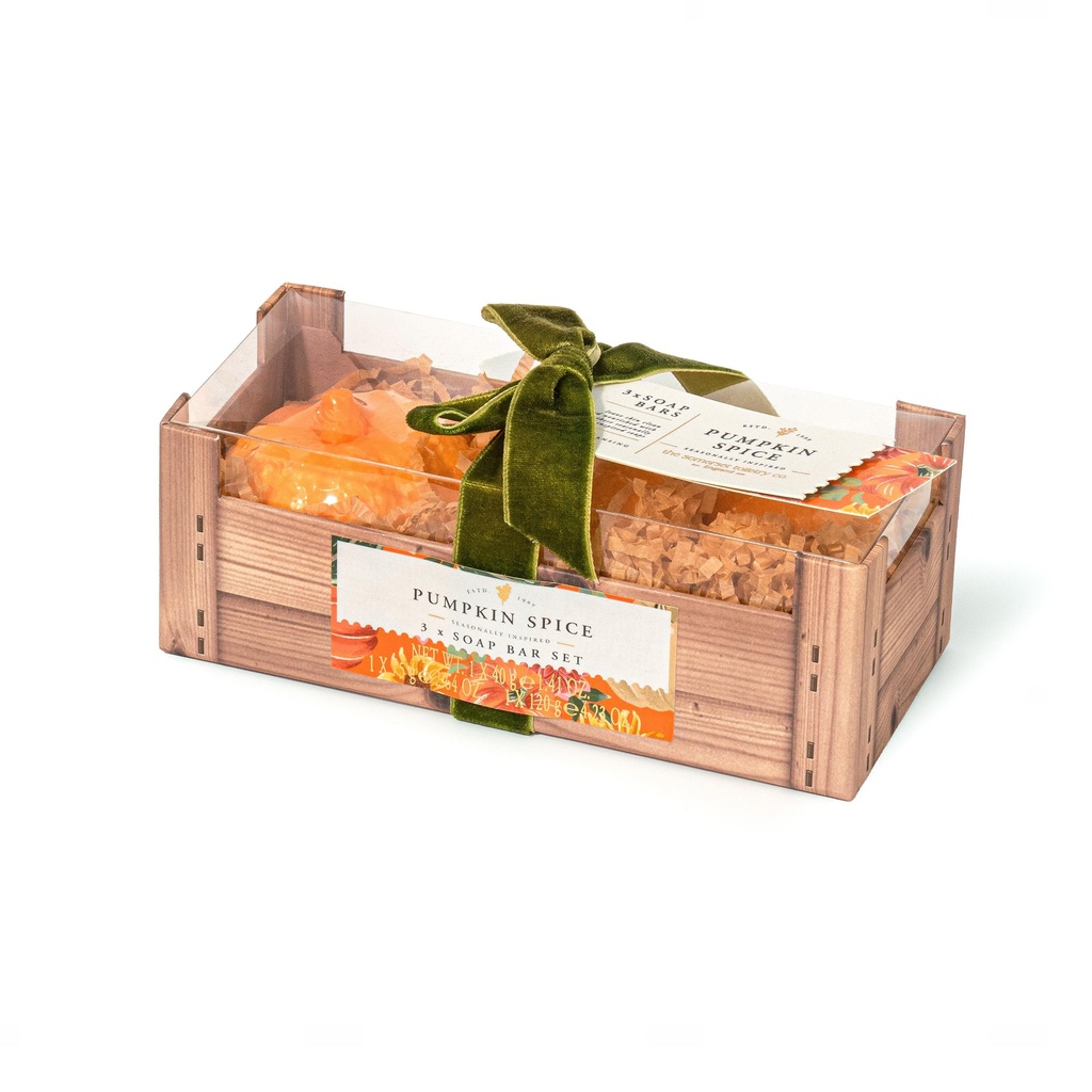 Cagette 3 savons Pumpkin Spice