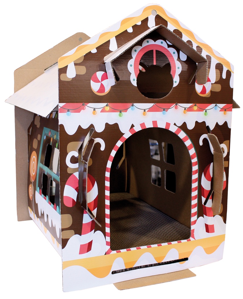 Maison chat pain d'èpice