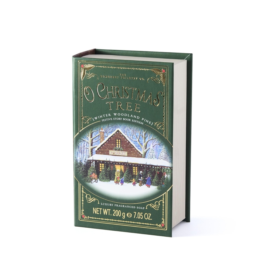 Savon Noël Story Book O Christmas Tree - Winter Woodland Pine