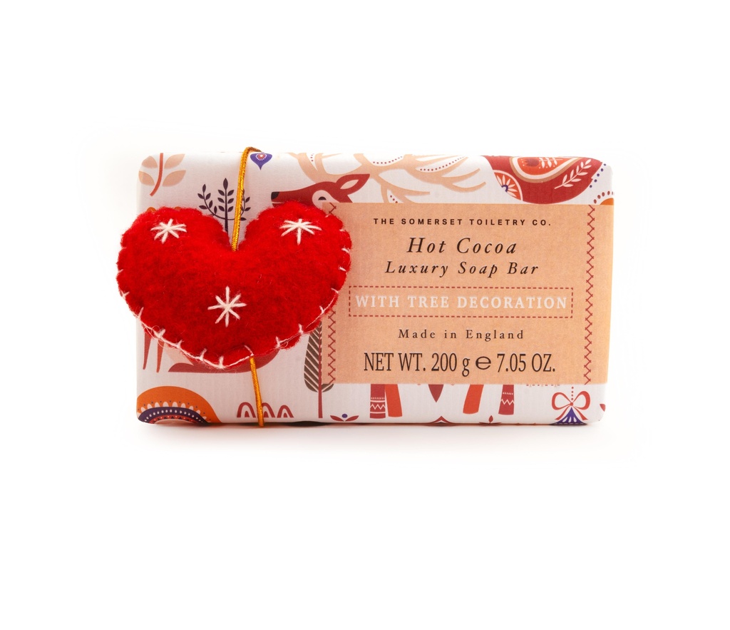 Savon Nordic Woodland Red Heart - Hot Cocoa