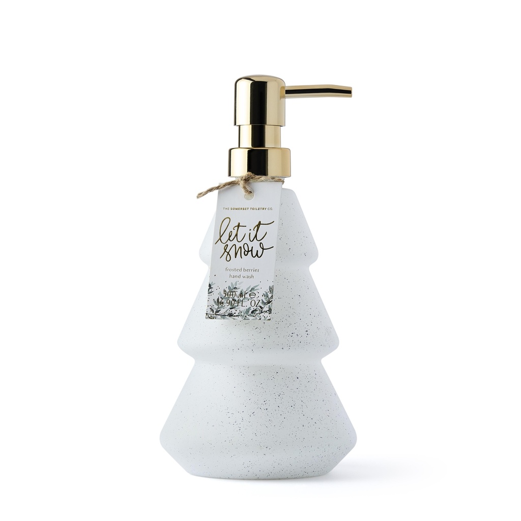 Pompe à savon Let It Snow