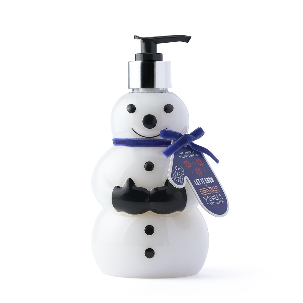 Pompe à savon Snowman