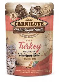 Carnilove Cat Ragout  Dinde enrichie à la racine de valériane 85g