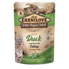 Carnilove Cat Ragout Canard enrichi à l'herbe à chat 85g
