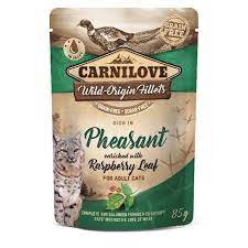 Carnilove Cat Ragout Faisan enrichi de feuilles de framboise 85g