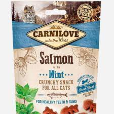 Carnilove Cat Crunchy Snack Saumon à la menthe 50g