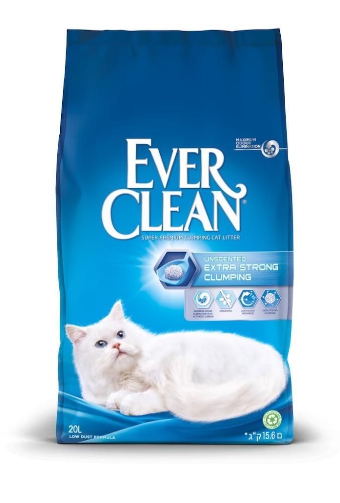 Ever Clean Unscented Extra Strong Clumping FG 20l