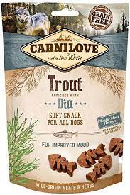 Carnilove Dog Soft Snack Truite à l'aneth 200g