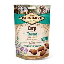 Carnilove Dog Soft Snack Carpe au thym 200g