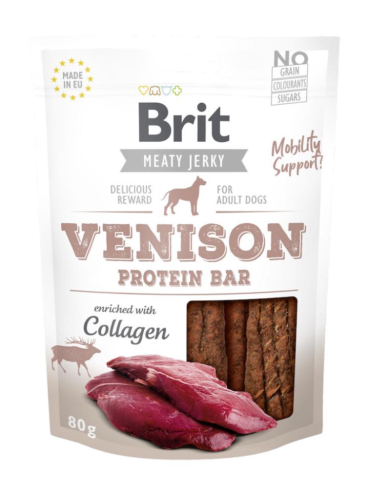 Brit Meaty Jerky Bâtonnet protéiné à base de viande de gibier  80g