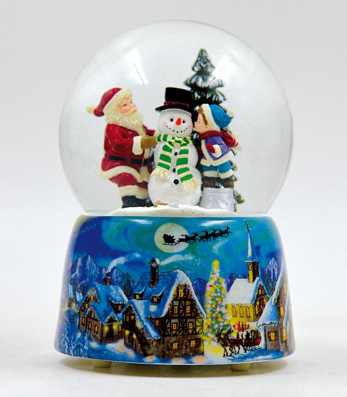 Boule à neige Faire le bonhomme de neige