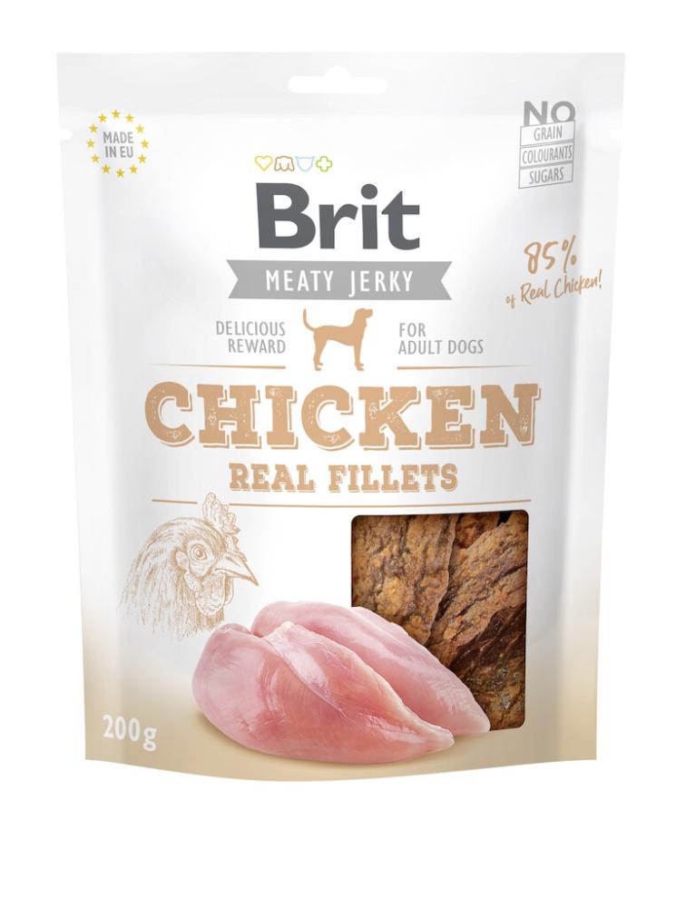 Brit Meaty Jerky Filets de poulet  200g