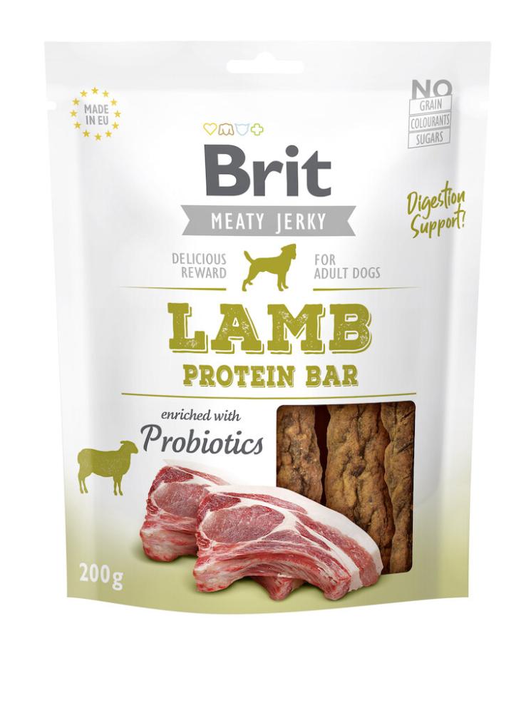 Brit Meaty Jerky Bâtonnet protéiné à base de viande d'agneau  200g