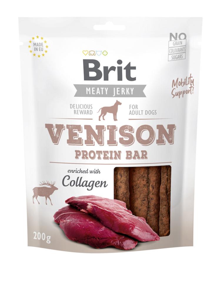 Brit Meaty Jerky Bâtonnet protéiné à base de viande de gibier  200g