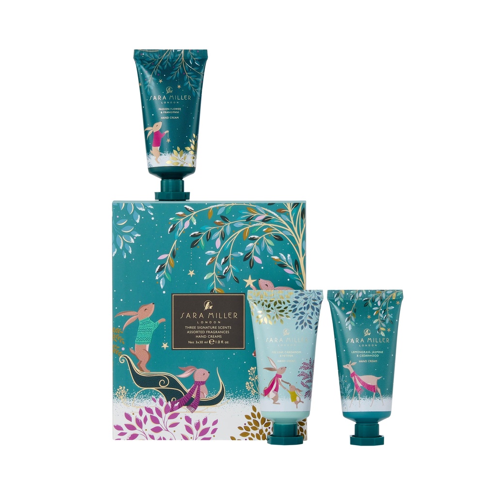 Trio Crèmes mains WOODLAND TALES