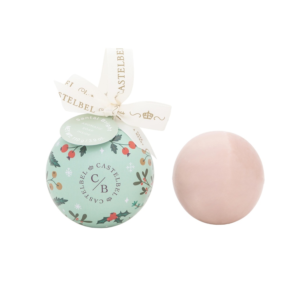 Savon Xmas Bauble Santal Bright 110g