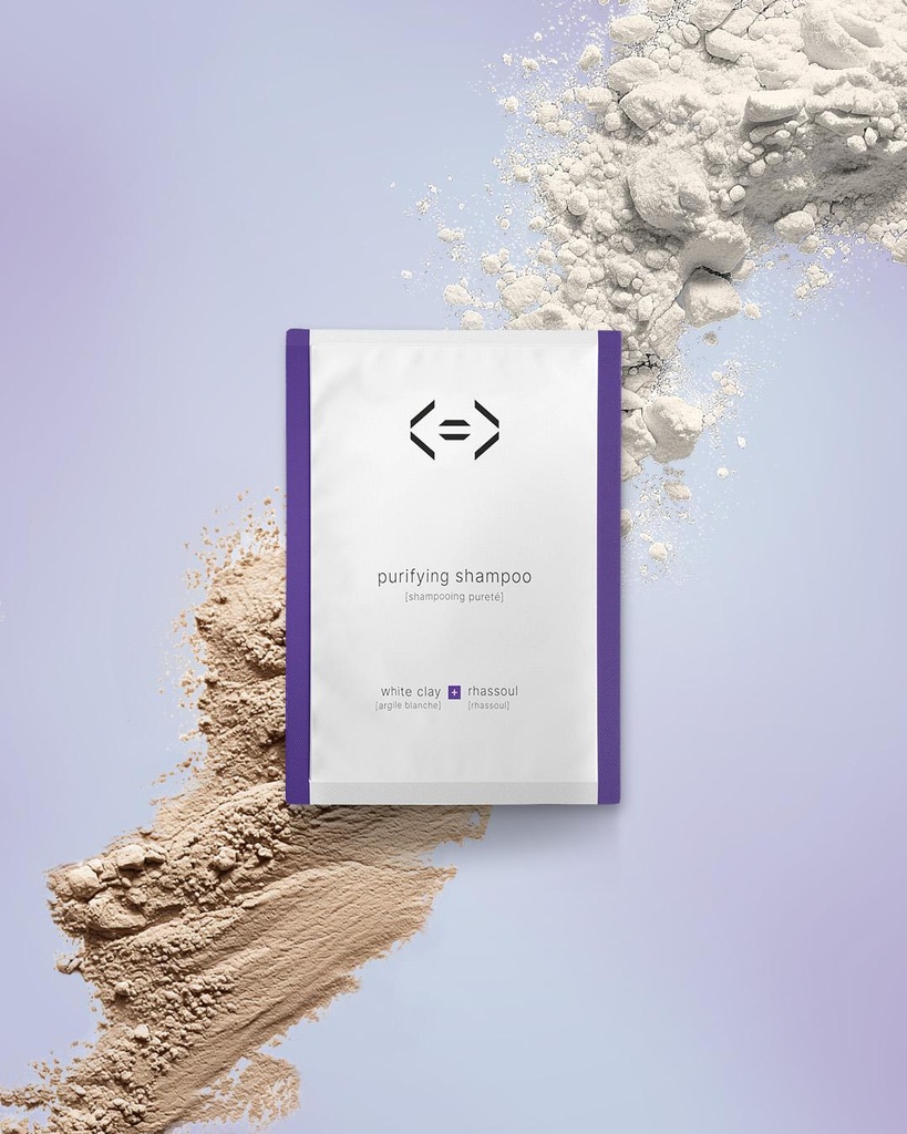 Shampooing Détox Rhassoul & Argile blanche recharge pour 250ml