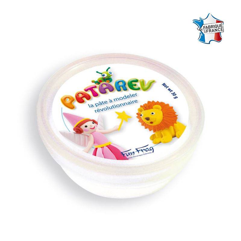 Patarev pot de 30g blanc