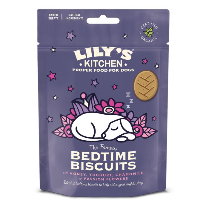 Lily's dog Organic Bedtime Biscuits Honey/Yoghurt