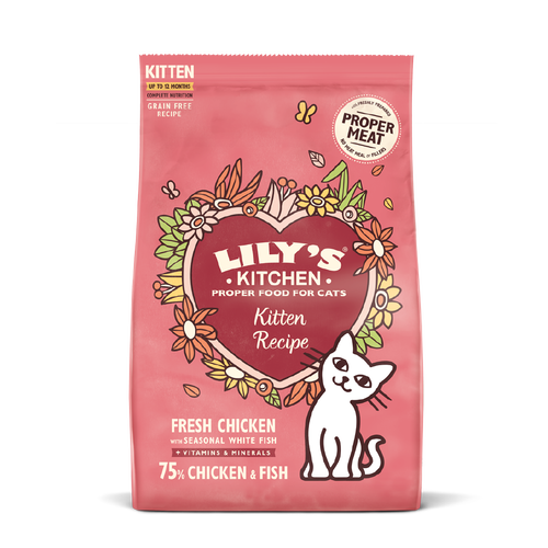Lily's cat Kitten Chicken & Fish 800g