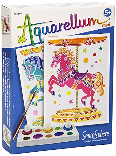 Aquarellum Mini Chevaux Maneges 