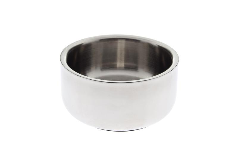 BOL DOUBLE WALL ROUNDED INOX Ø=11CM