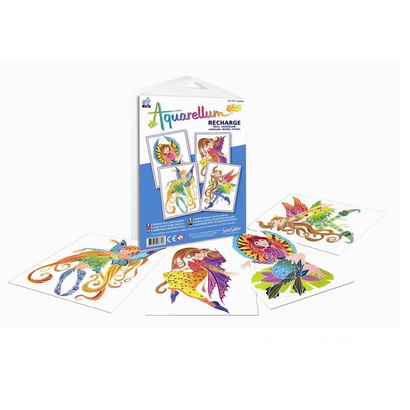 Aquarellum junior recharge nymphes