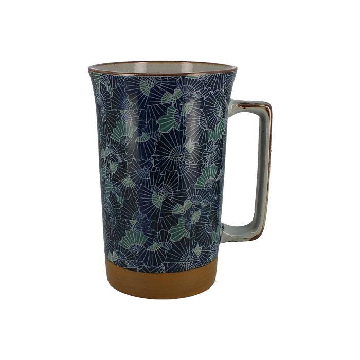 Mug Evantail bleu Jumbo