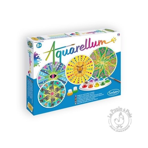Aquarellum 4t mandalas africains